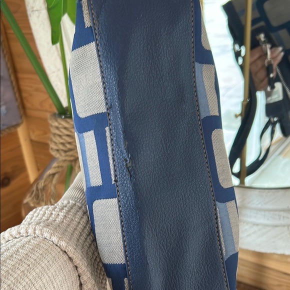 Nine West Blue and Tan Women's Bag preloved 💙 - Picture 7 of 11